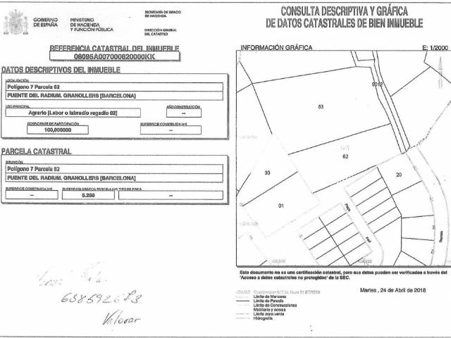 Terreno en venta en Granollers