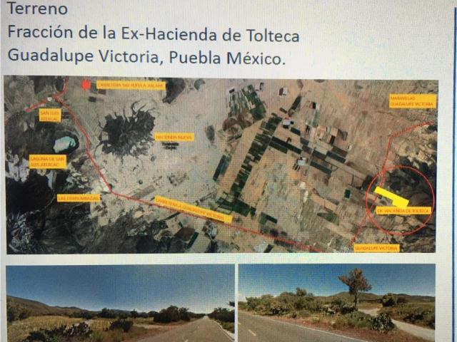 Terreno en venta en Guadalupe Victoria, Puebla