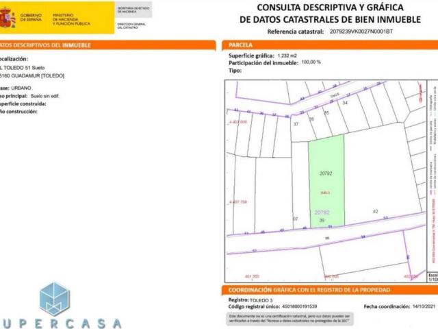 Terreno en venta en Guadamur, Castilla-La Mancha