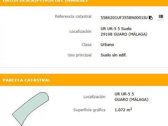 Terreno en venta en Sierra de las Nieves, Andalucía