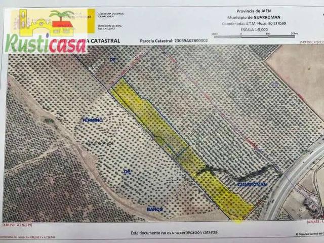 Terreno en venta en Guarromán, Andalucía