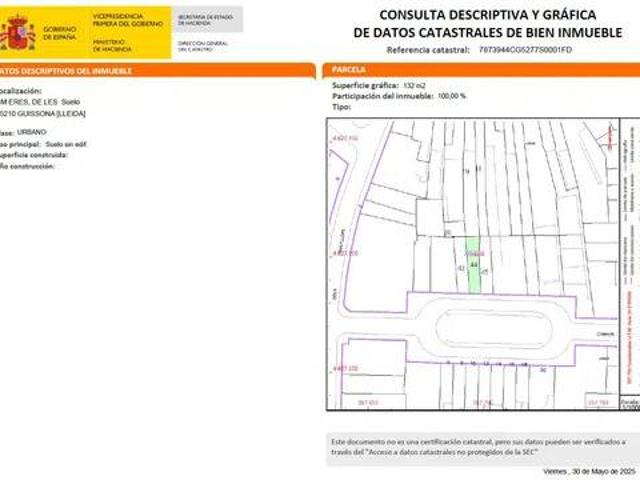 Terreno en venta en Segarra, Catalunya
