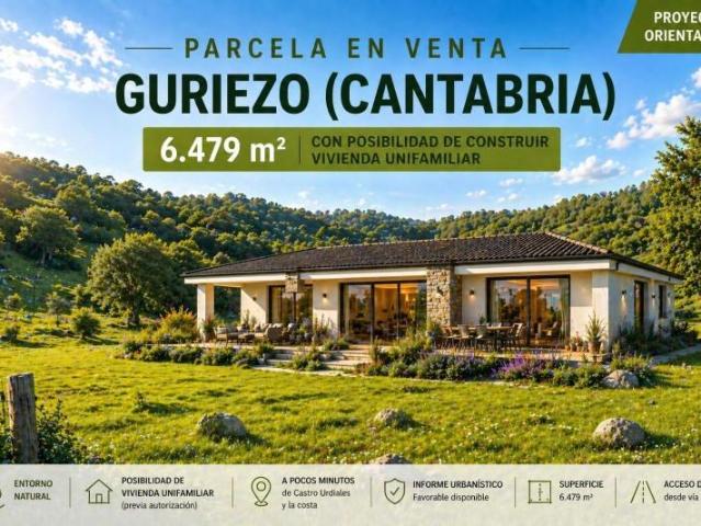 Terreno en venta en El Puente, Guriezo