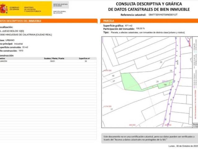 Terreno en venta en Hinojosas De Calatrava, Castilla-La Mancha