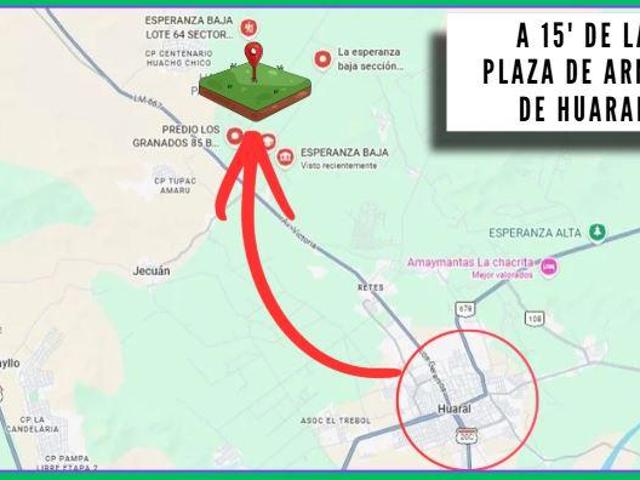 Terreno venta en Huaral, Lima Metropolitana