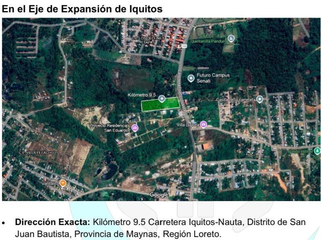Terreno venta en San Juan Bautista, Loreto