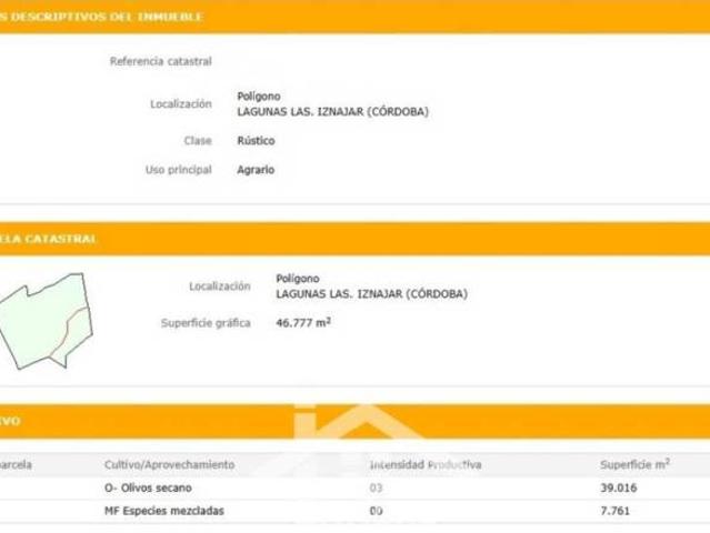 Terreno en venta en Iznájar, Andalucía
