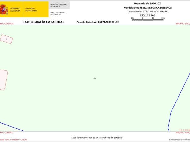 Terreno en venta en Sierra Suroeste, Extremadura