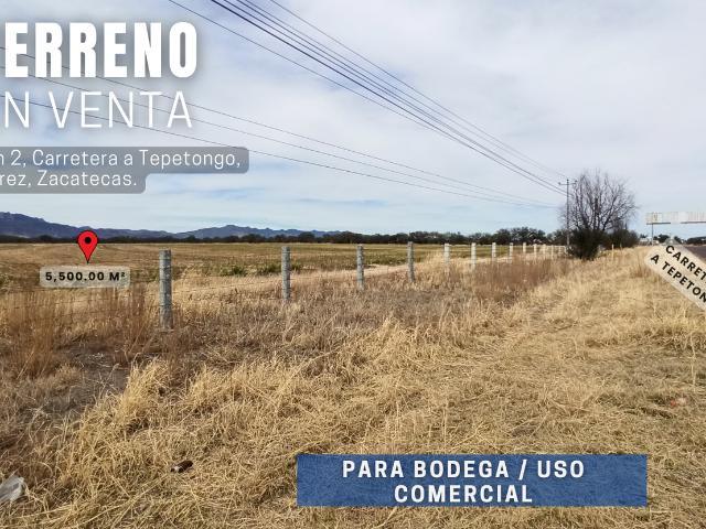 Terreno en venta en Jerez, Zacatecas