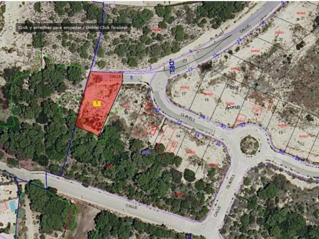 Terreno en venta en la Marina Baixa, Valencia