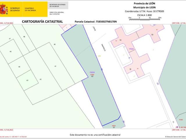 Terreno en venta en Armunia, León