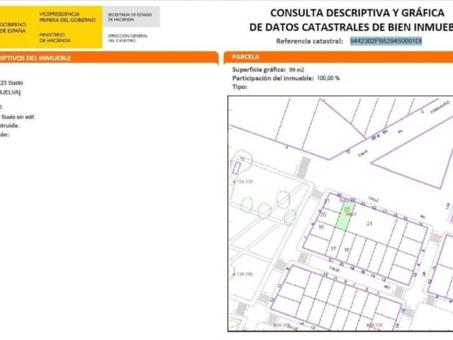 Terreno en venta en Lepe