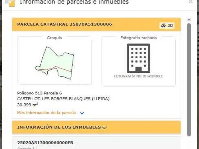 Terreno en venta en Garrigues, Catalunya