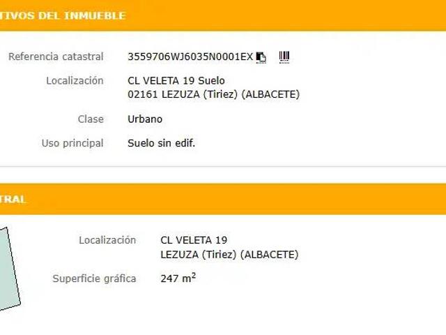 Terreno en venta en Lezuza, Castilla-La Mancha