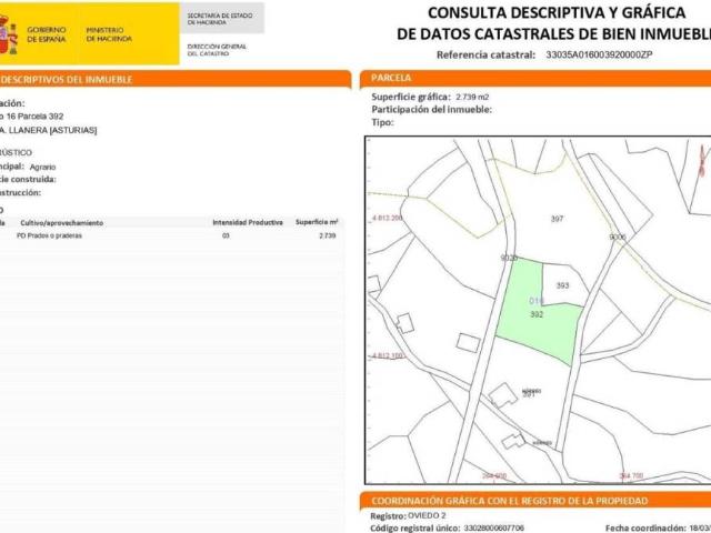 Terreno en venta en Llanera, Asturias