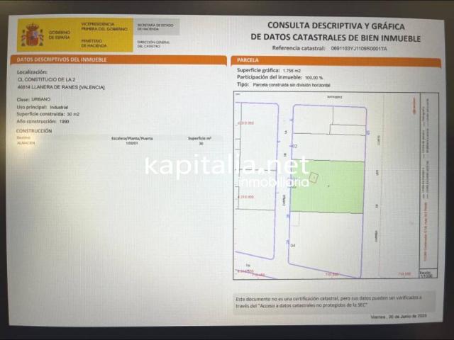 Terreno en venta en la Costera, Valencia