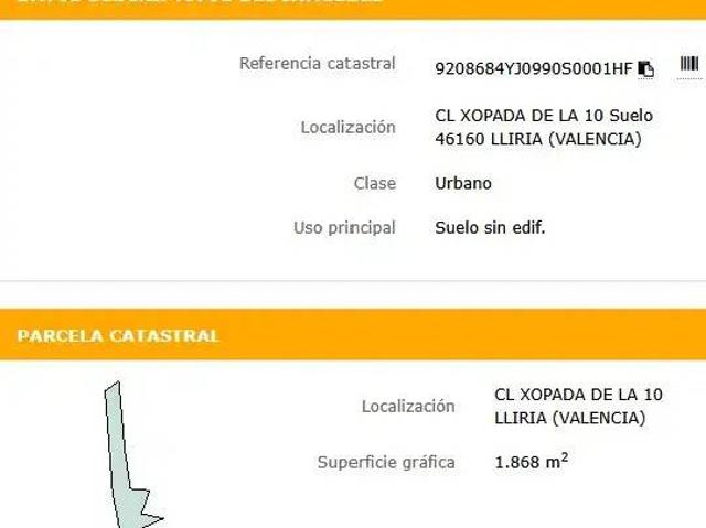Terreno en venta en Urbanització El Secanet, el Camp de Túria