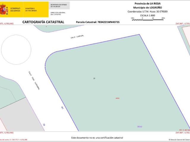 Terreno en venta en Madre de Dios, Logroño