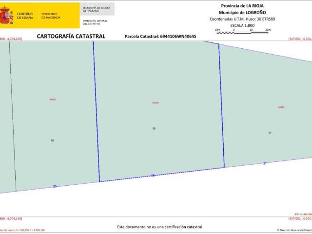 Terreno en venta en Logroño, La Rioja