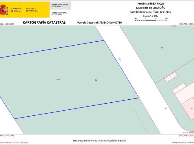 Terreno en venta en Madre de Dios, Logroño