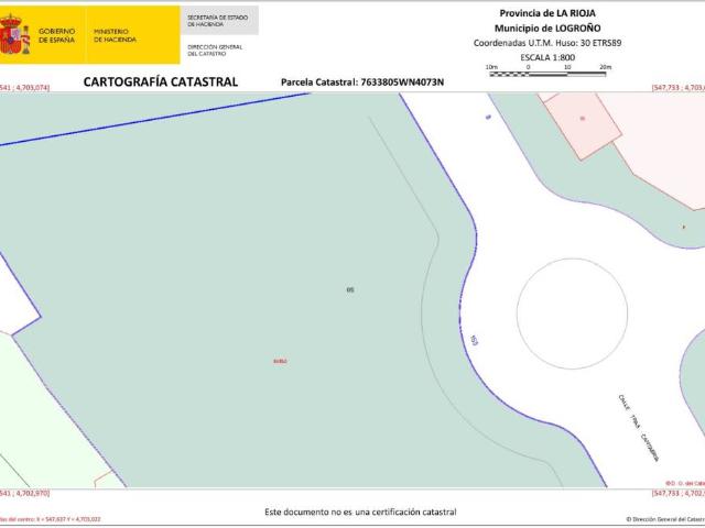 Terreno en venta en Madre de Dios, Logroño