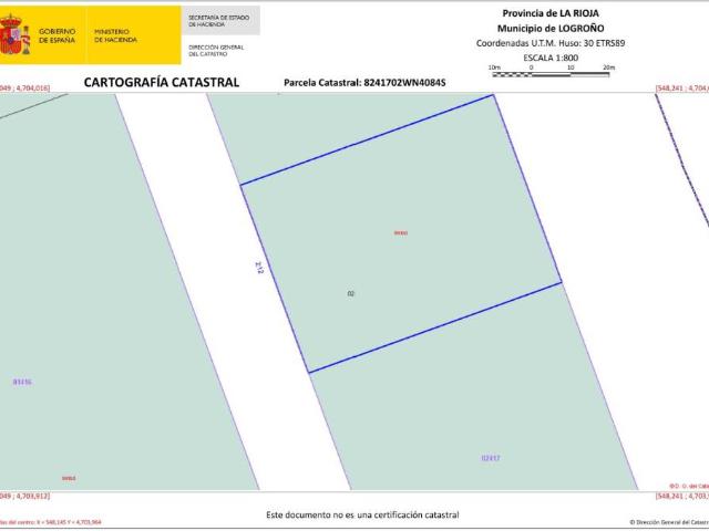 Terreno en venta en Logroño, La Rioja