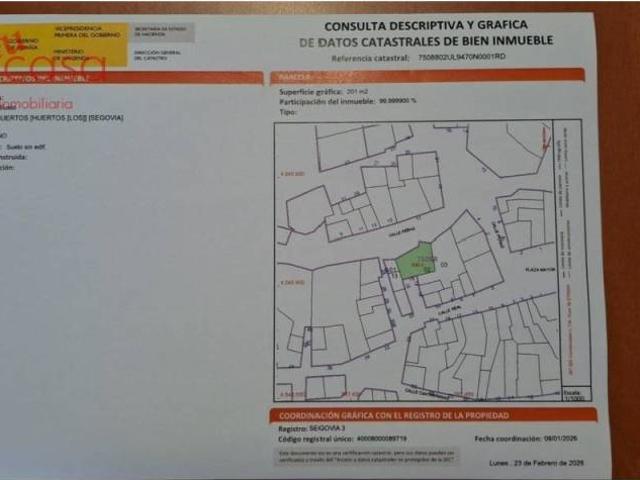 Terreno en venta en Los Huertos, Castilla y León