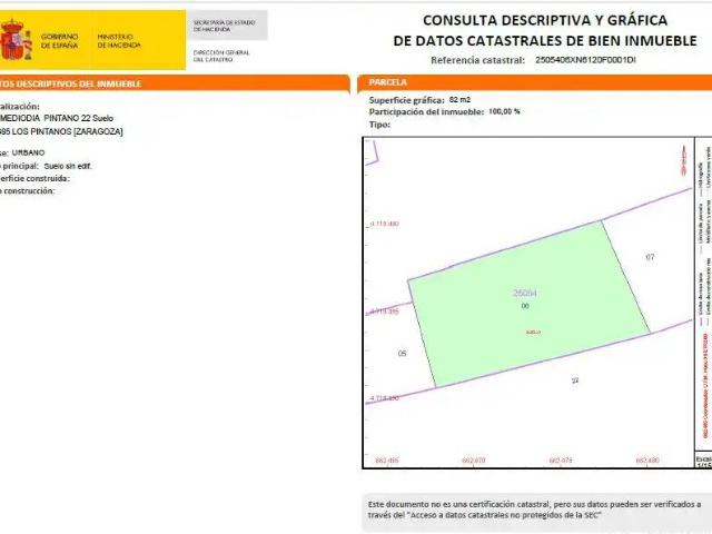 Terreno en venta en Cinco Villas, Aragón