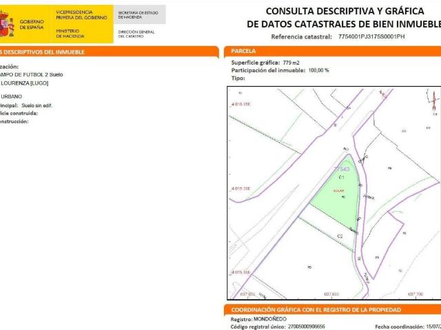 Terreno en venta en A Mariña Central, Galicia