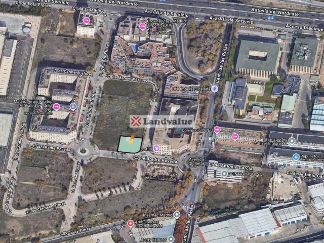 Terreno en venta en Madrid, Rejas