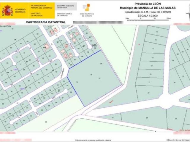 Terreno en venta en Mansilla De Las Mulas, Castilla y León
