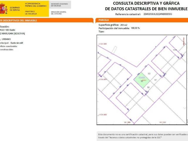 Terreno en venta en Marugán, Castilla y León