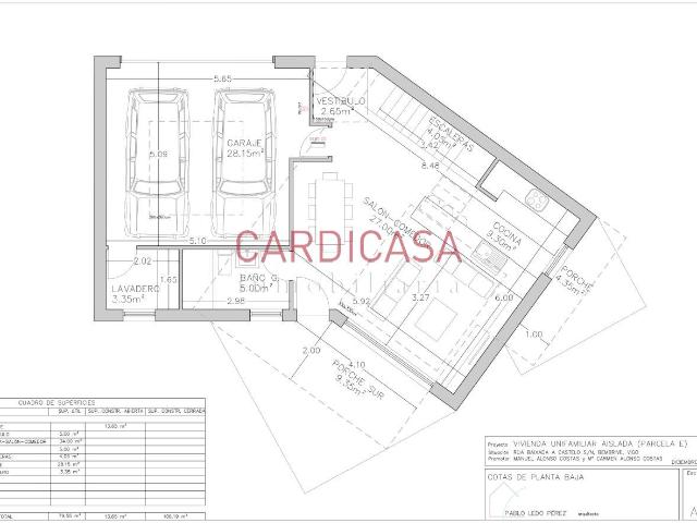 Terreno en venta en Bembrive, Vigo