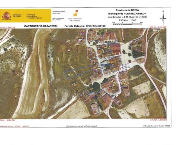 Terreno en venta en Fuentecambrón, Soria