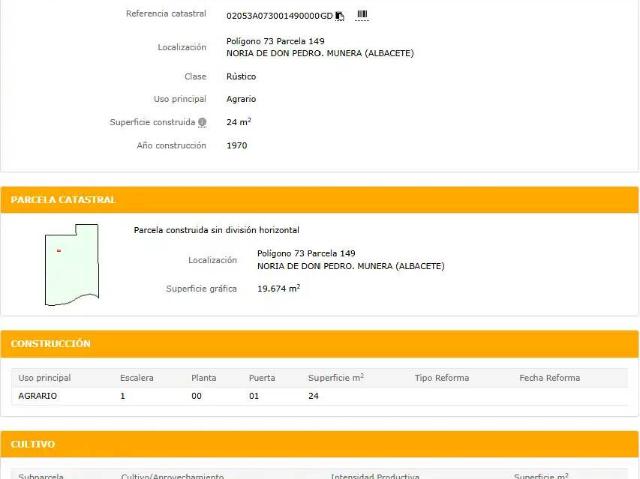 Terreno en venta en Munera, Castilla-La Mancha