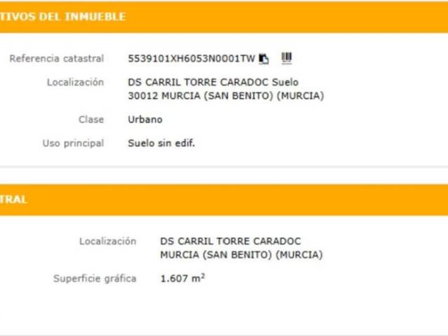 Terreno en venta en Área Metropolitana de Murcia, Murcia