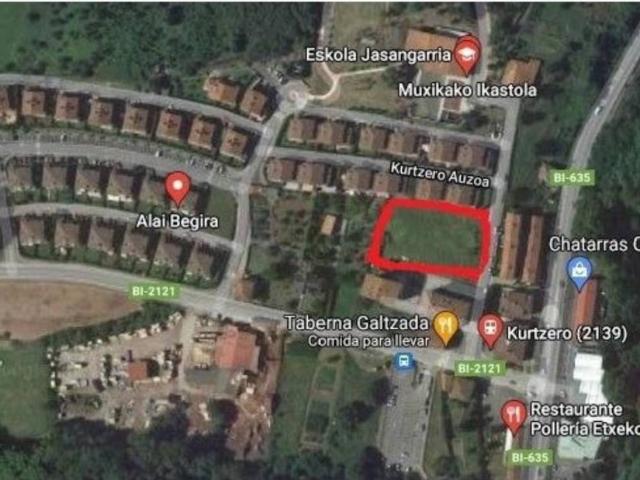 Terreno en venta en Muxika, Guipúzcoa