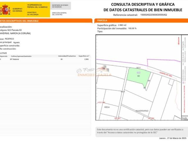 Terreno en venta en Ferrol, Galicia