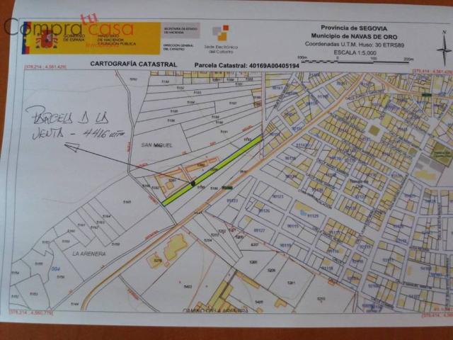 Terreno en venta en Navas De Oro, Castilla y León