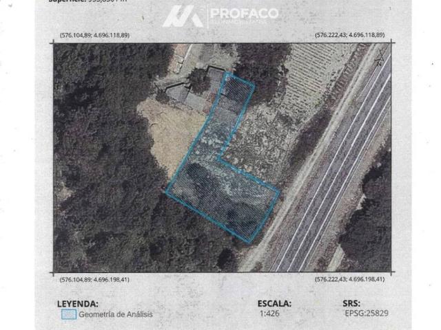 Terreno en venta en O Carballiño