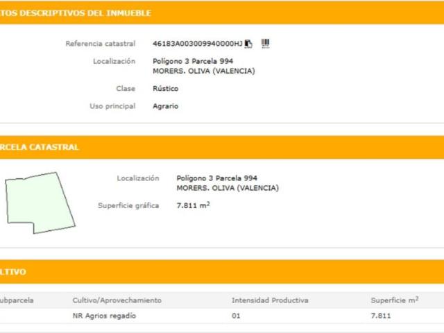 Terreno en venta en la Safor, Valencia