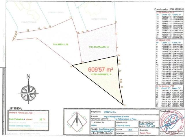 Terreno en venta en la Marina Alta, Valencia