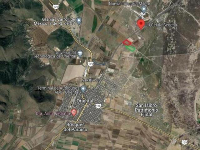 Terreno en Venta en Oriental, Oriental, Puebla