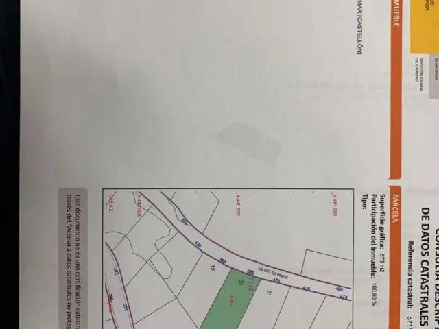 Terreno en venta en la Platja d'Orpesa, la Plana Alta