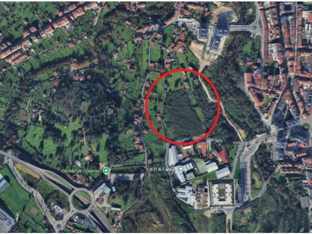 Terreno en venta en O Polvorín, Ourense