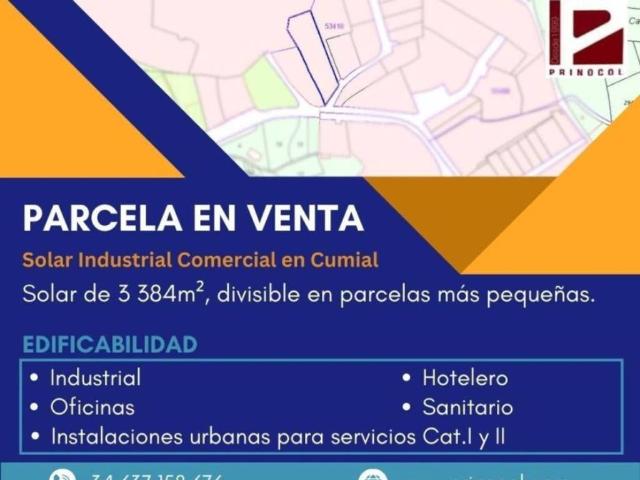 Terreno en venta en O Cumial, Ourense