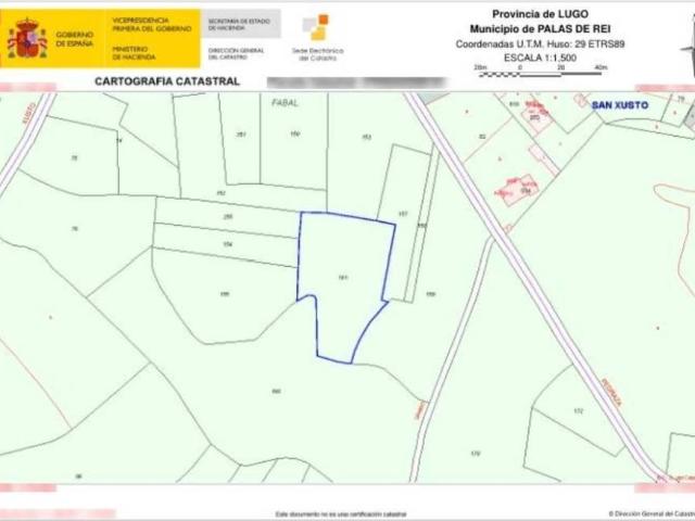 Terreno en venta en A Ulloa, Galicia
