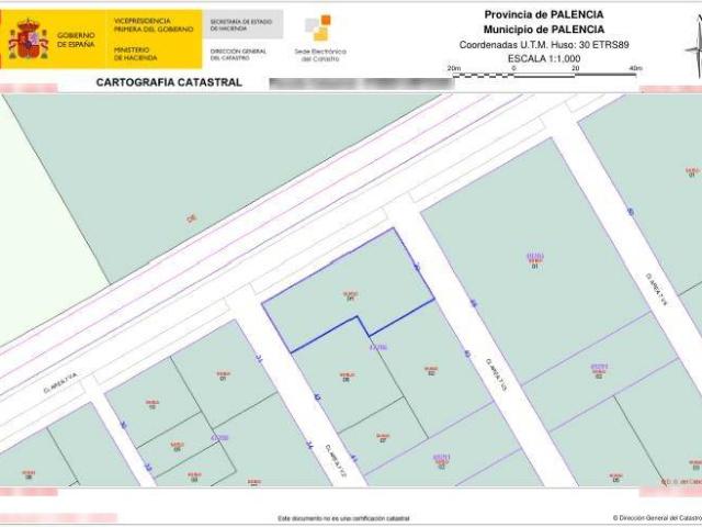 Terreno en venta en Pan y Guindas, Palencia