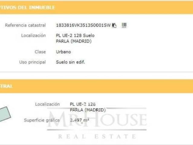 Terreno en venta en Parla, Madrid