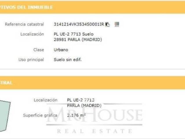 Terreno en venta en Parla, Madrid